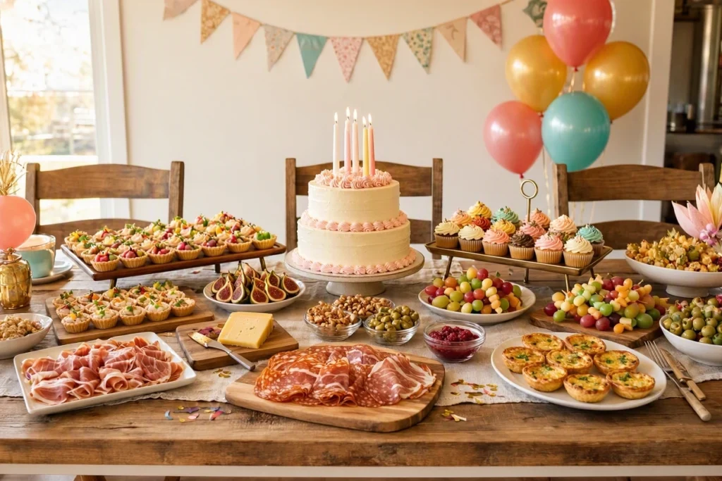 buffet anniversaire