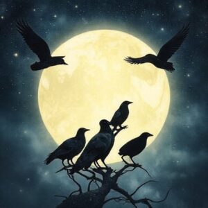 Spiritual Meaning of 5 Crows