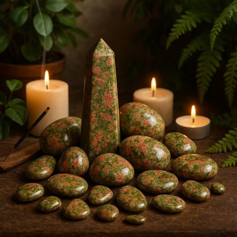 spiritual meaning of Unakite