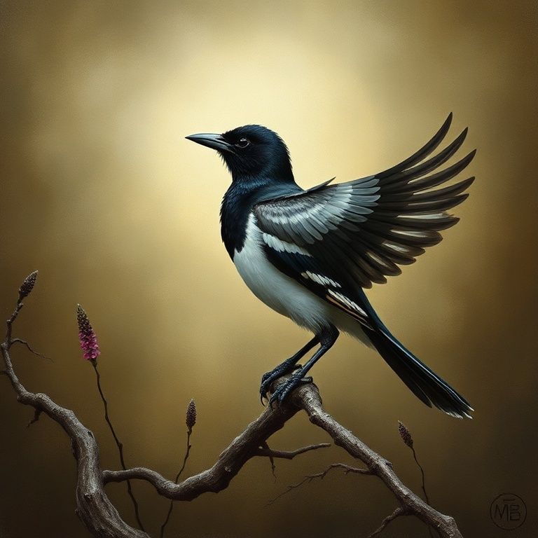 spiritual meaning of the magpie