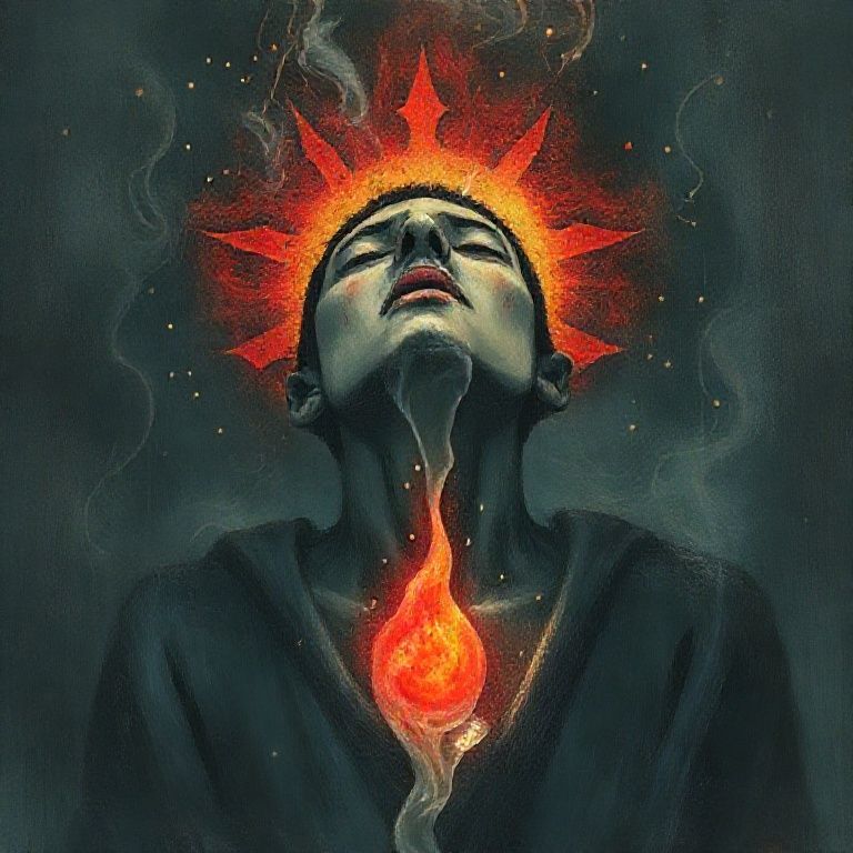 spiritual meaning of vomiting