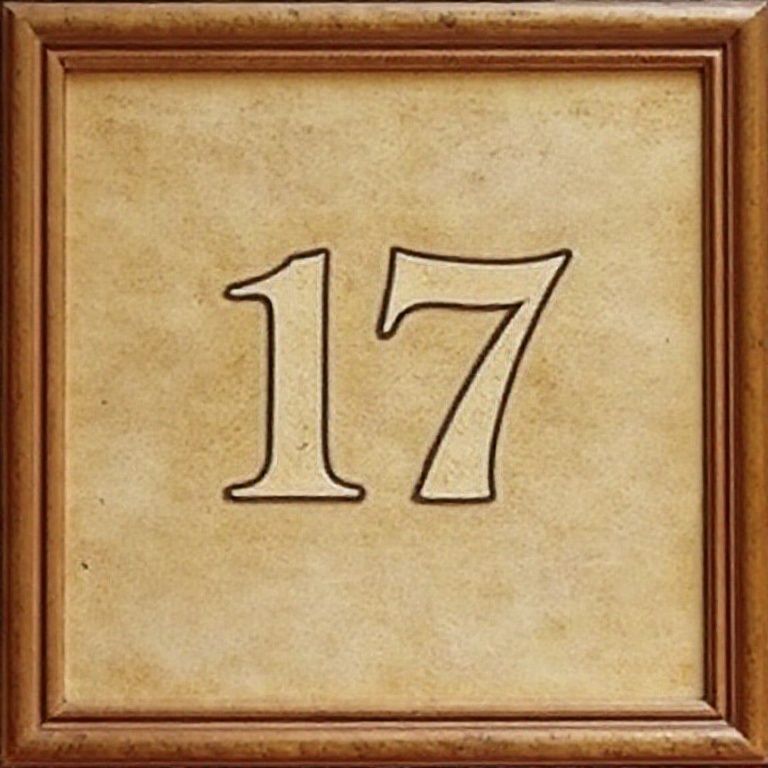 biblical meaning of the number 17