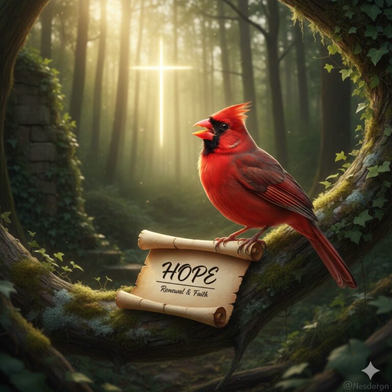 biblical meaning of the red cardinal