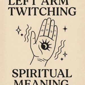 spiritual meaning behind your left arm twitching