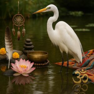 spiritual meaning of the egret across cultures
