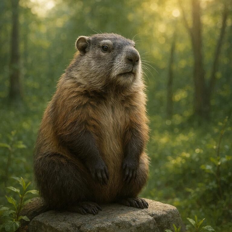 spiritual meaning of the groundhog