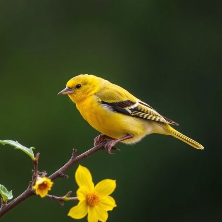spiritual meaning of the yellow finch