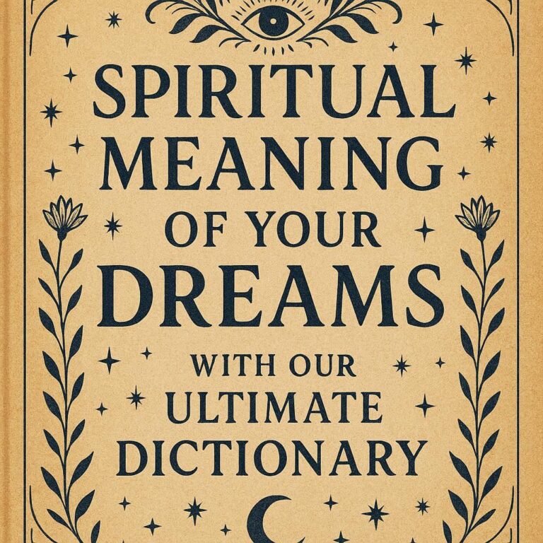 spiritual meaning of your dreams with our ultimate dictionary