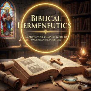 Biblical Hermeneutics Meaning