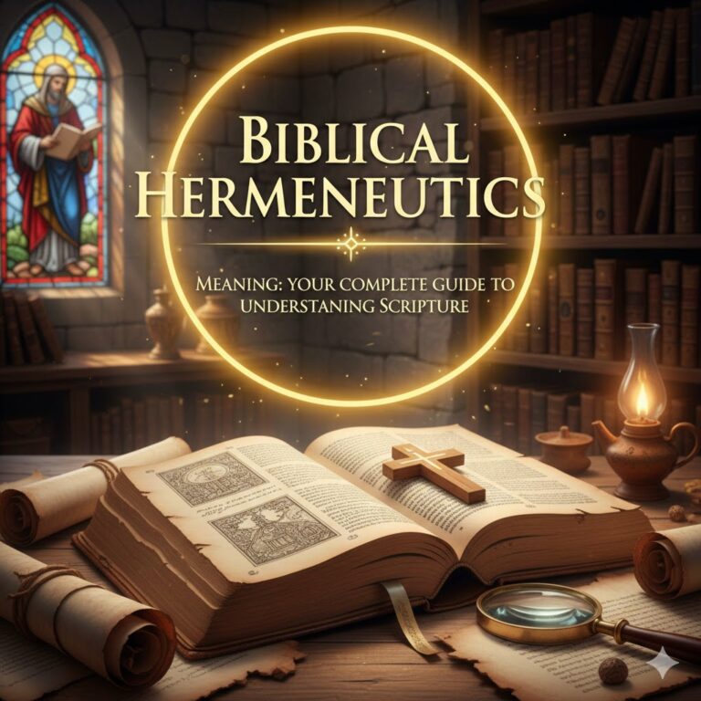 Biblical Hermeneutics Meaning