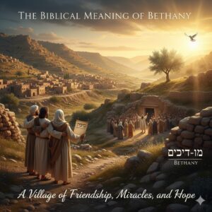 Biblical Meaning of Bethany