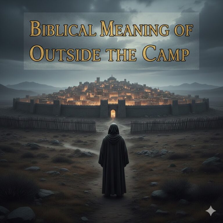 Biblical Meaning of Outside the Camp