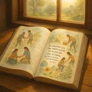 Bible Verse About What Goes Around Comes Around