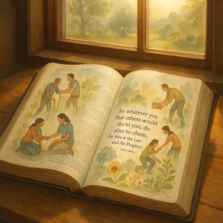 Bible Verse About What Goes Around Comes Around