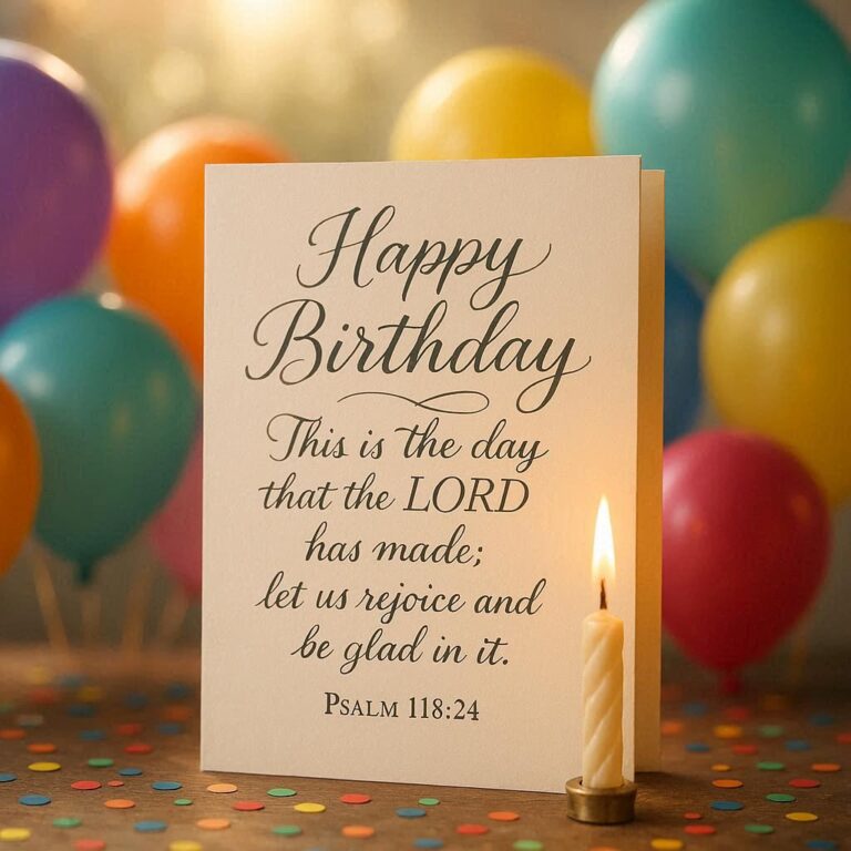 Bible Verse of Birthday