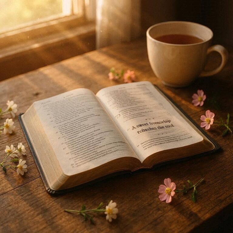 Bible Verse of Blessing of Friends