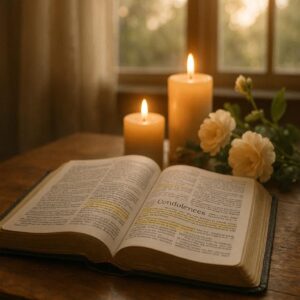 Bible Verse of Condolences