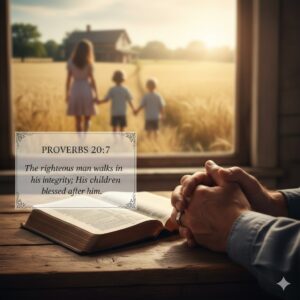 Bible Verse of a Good Man