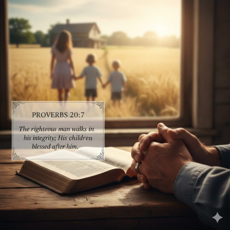 Bible Verse of a Good Man