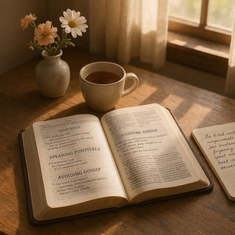 Bible Verses About Speaking Bad Of Others