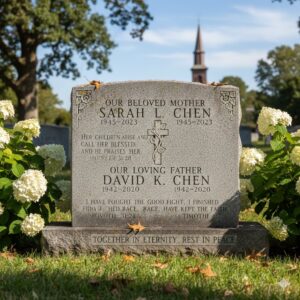 Bible Verses For Tombstone For Parents