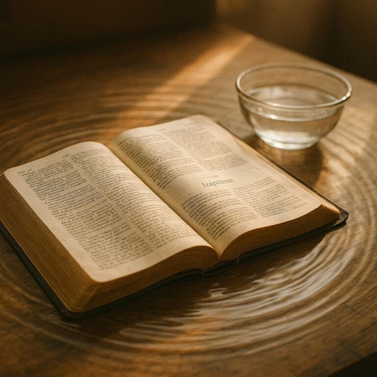 Bible verses about baptism