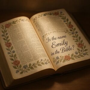 Is The Name Emily In The Bible?