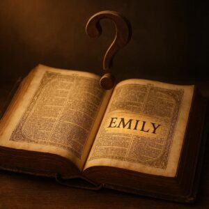 Is There An Emily In The Bible?