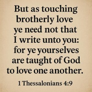Love Your Brothers And Sisters Bible Verse Kjv