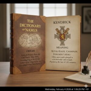 Meaning and Origin of Kendrick