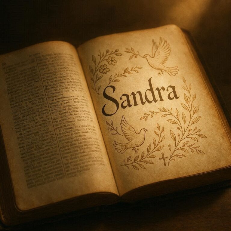 Meaning of Sandra in the Bible