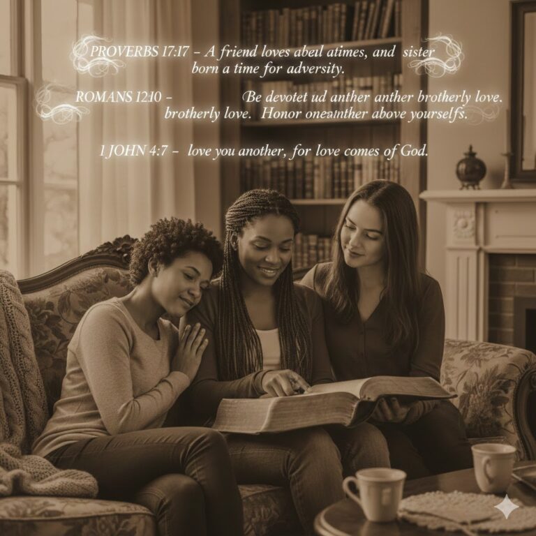 Sisterhood Bible Verses About Sisters Love