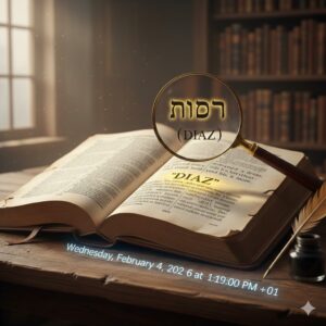 What Does Diaz Mean In The Bible?