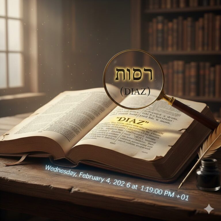 What Does Diaz Mean In The Bible?