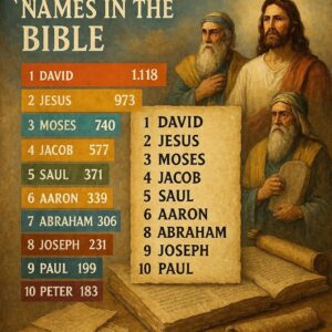 What Is The Most Mentioned Name In The Bible