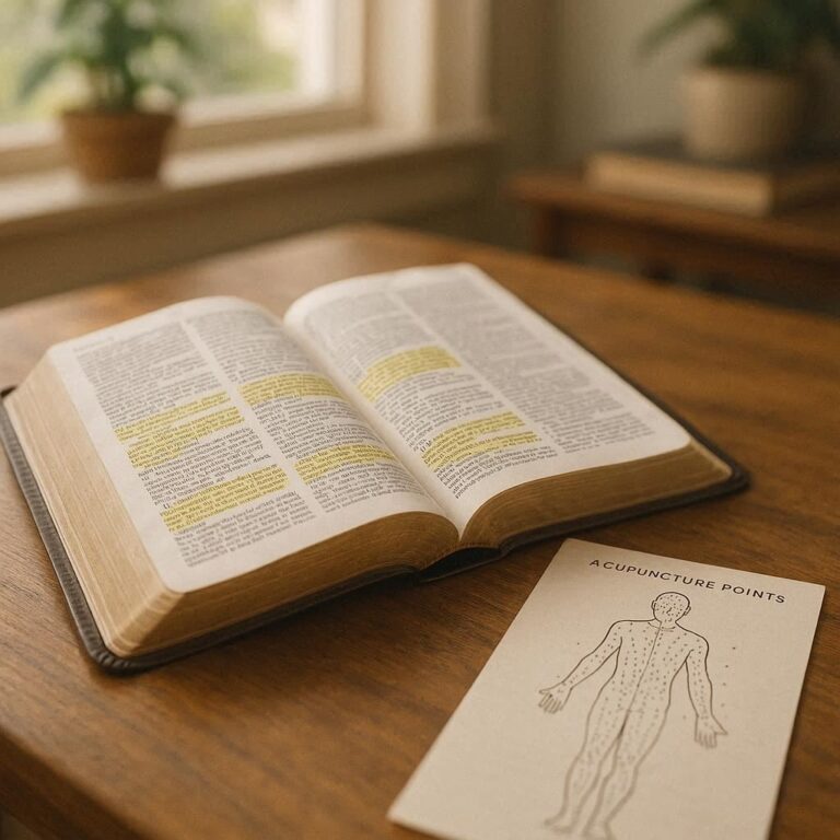 Where In The Bible Does It Talk About Acupuncture?
