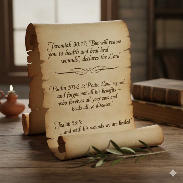 biblical verses on healing