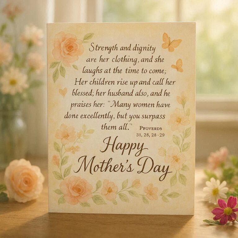 Biblical Verse for Mothers Day