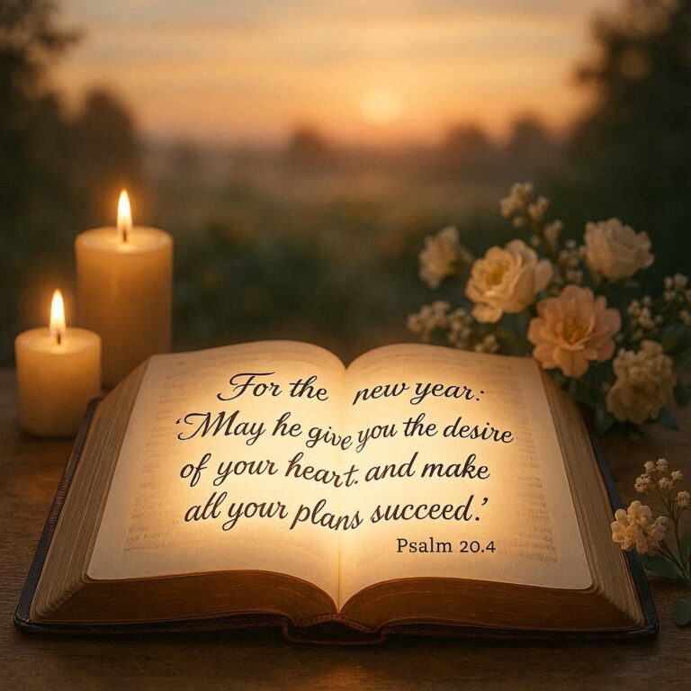 Biblical Verses for the New Year