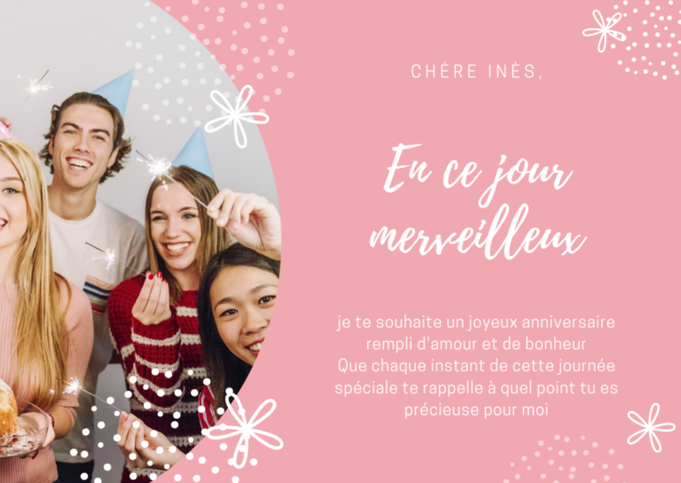 Joyeux anniversaire Inès