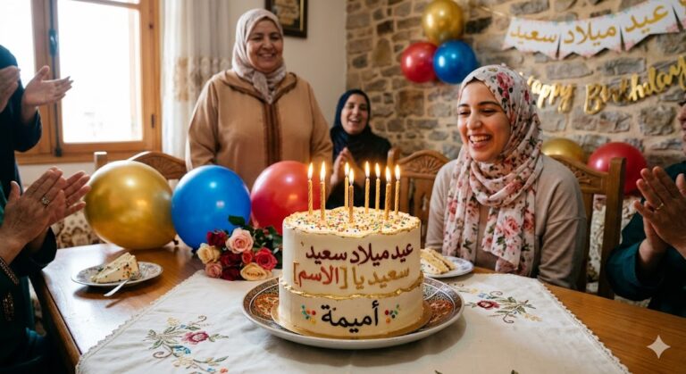 Texte pour Souhaiter Joyeux Anniversaire en Arabe