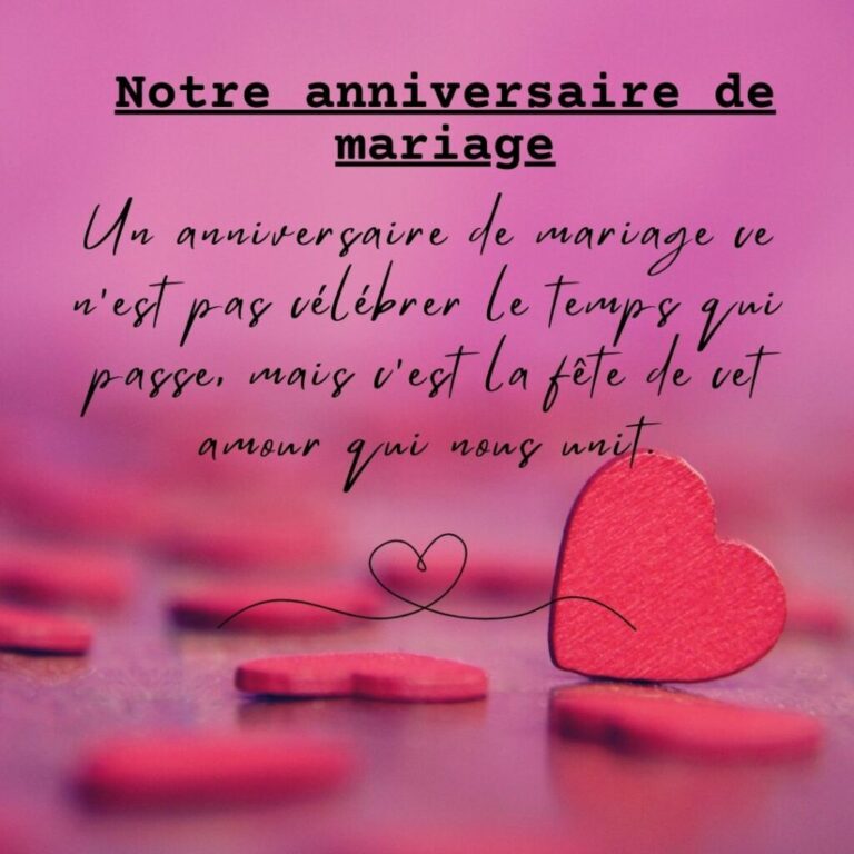 Texte pour dire joyeux anniversaire de mariage à nous deux