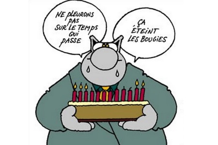Citation d'anniversaire avec humour