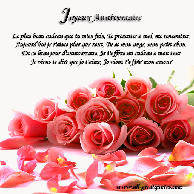 Citation pour souhaiter un joyeux anniversaire