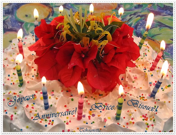 Joyeux anniversaire je te souhaite tout le bonheur du monde