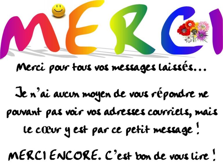 Message de remerciement pour anniversaire sur Facebook