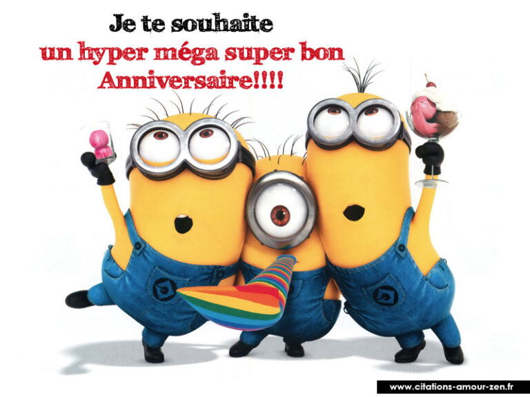 Message pour un anniversaire