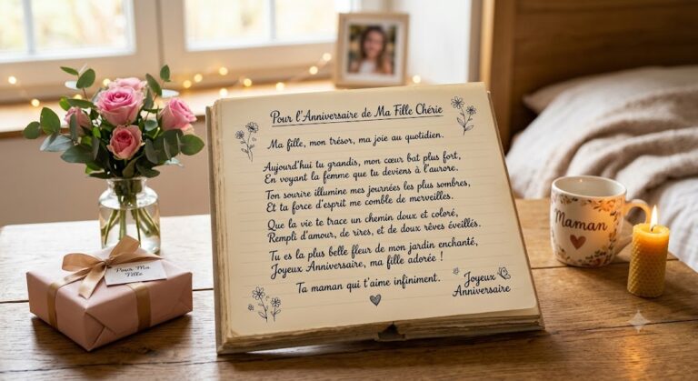 Poème pour l'anniversaire de ma fille