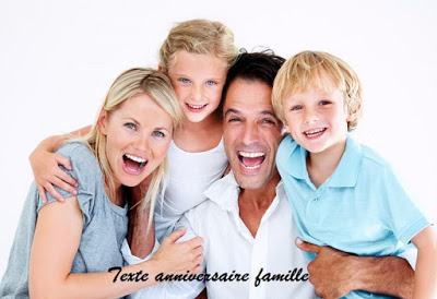 TEXTE ANNIVERSAIRE FAMILLE