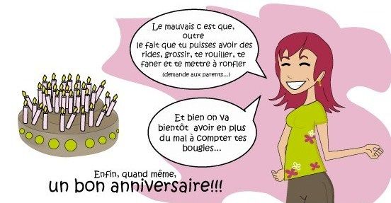 Texte anniversaire humoristique